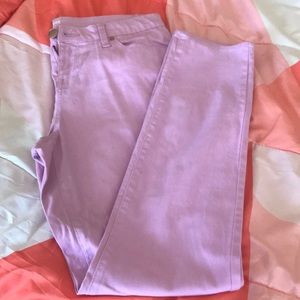 women skinny low rise pants